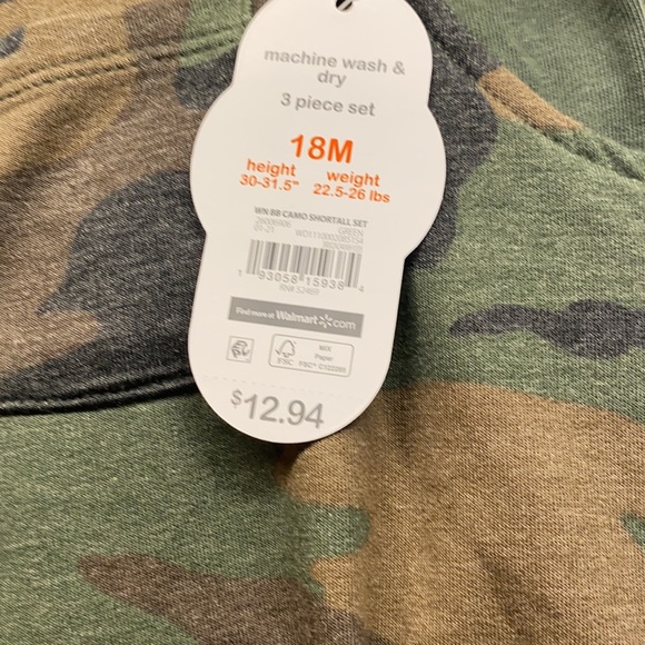 3 piece short set - Picture 3 of 3